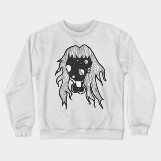 The Universe Is Within Us HandCrafted Sketch Crewneck Sweatshirt